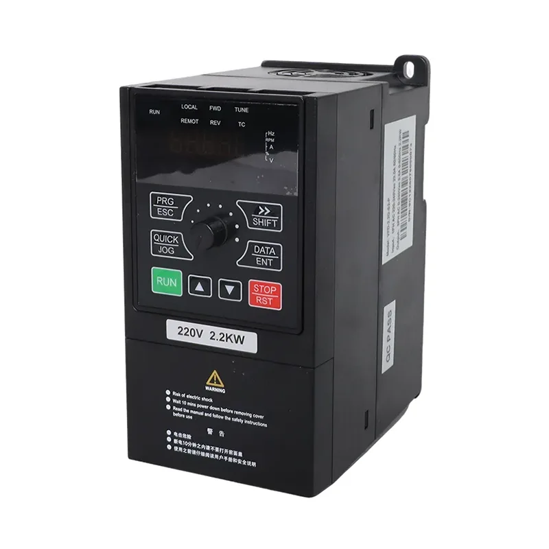 0.75-2.2kW 1 Phase 230V ဆိုလာပန့်နှင့် အထွေထွေ ရည်ရွယ်ချက် အင်ဗာတာ VFD